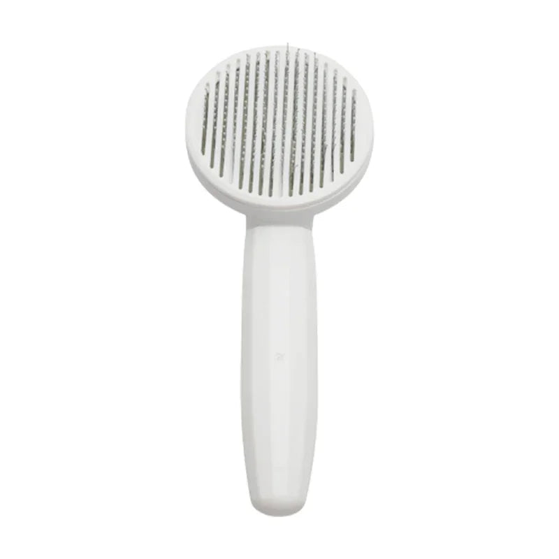 PawWoW™ Pet Hair Removal Comb - Push-On Cleaning Brush