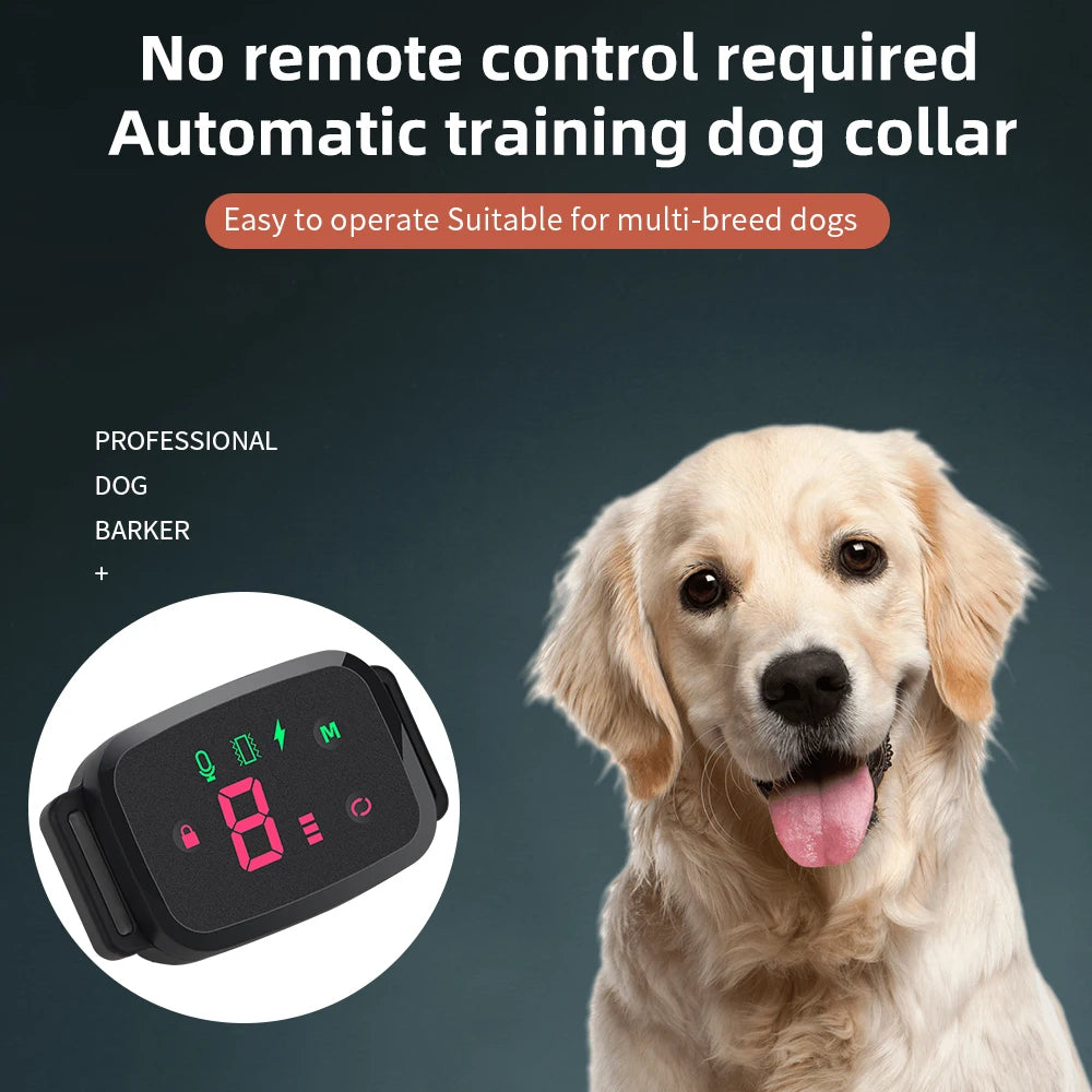PawWoW™ HD Display Anti-Bark Collar